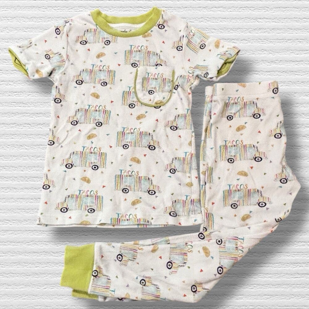 Nola Tawk Taco Truck Pajama Set Size 4t (Run Small) Fit 2/3t Best